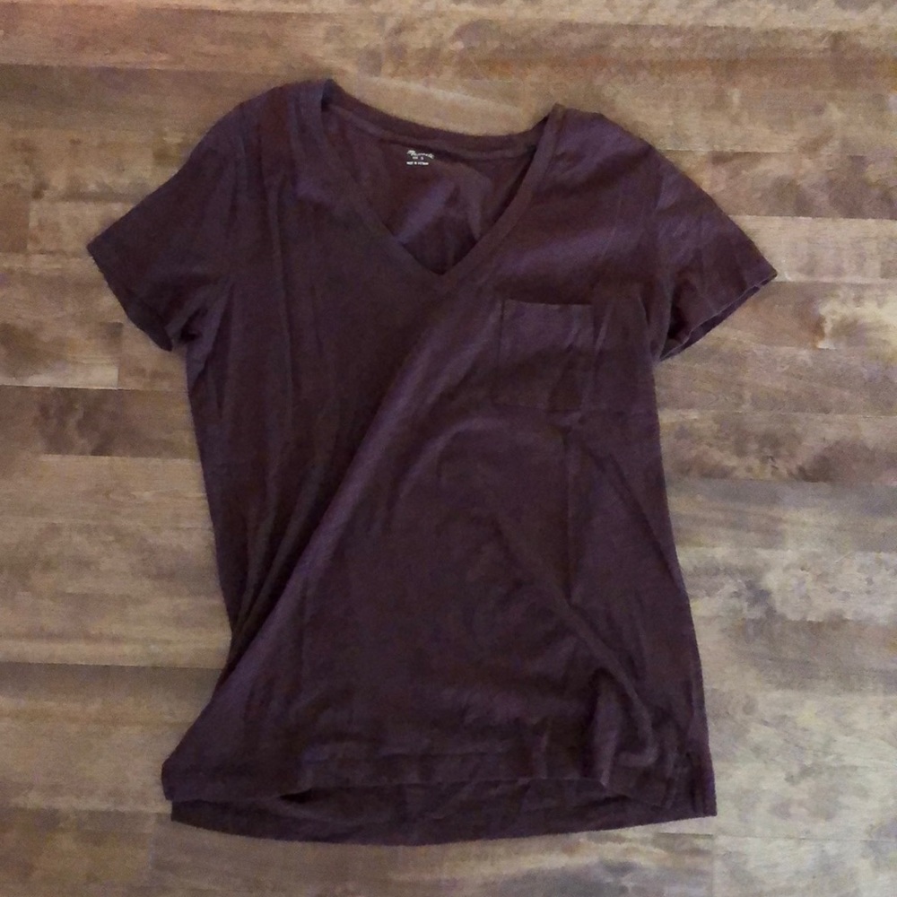 Madewell v neck pocket T-shirt